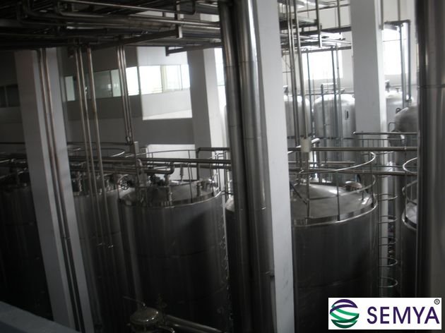 果葡糖漿10噸四效降膜蒸發(fā)器